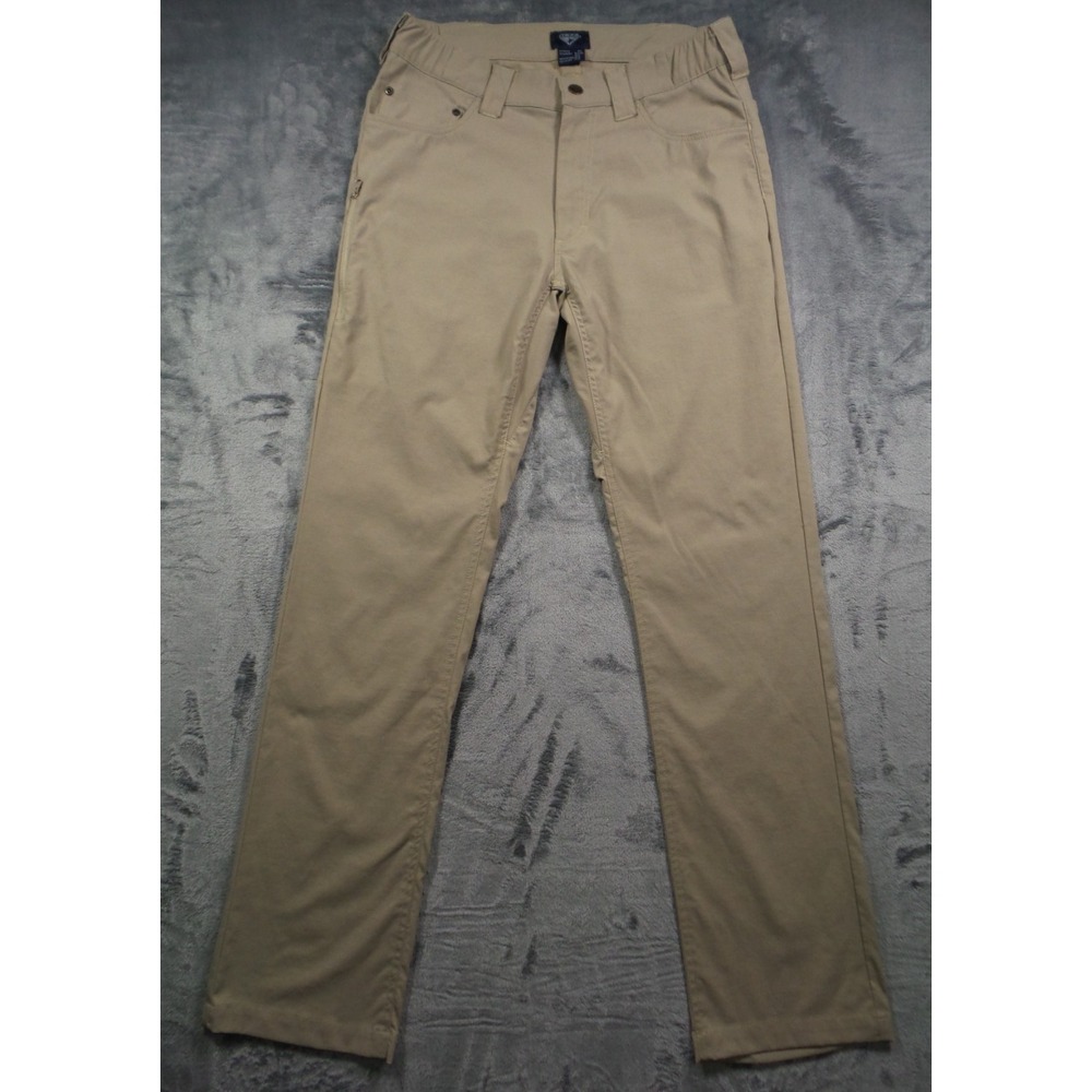 Condor Pants Mens Size 32 x 32 Khaki‎ Cipher Elite Stretch Comfort Zip Pocket